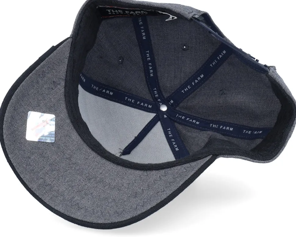 Goat Field 100 All Over Wool Navy A-Frame Adjustable - Goorin Bros.