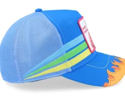 Going And Going And… Supercharged Blue A-Frame Trucker - Goorin Bros.