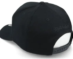 Gold Badge Logo Side Panel Black 110 Adjustable - Bearded Man