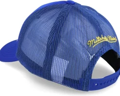 Golden State Warriors Billboard Hwc Blue Trucker - Mitchell & Ness