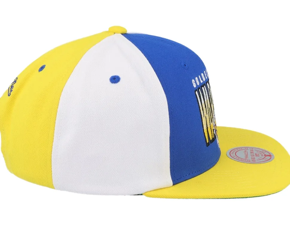 Golden State Warriors Billboard 2 Hwc Blue/Yellow Snapback - Mitchell & Ness