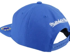Golden State Warriors Dead Remix Deadstock Blue Snapback - Mitchell & Ness