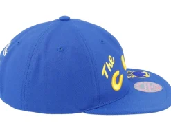 Golden State Warriors Dead Remix Deadstock Blue Snapback - Mitchell & Ness