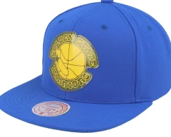 Golden State Warriors Now You See Me Blue Snapback - Mitchell & Ness