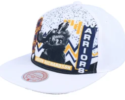 Golden State Warriors 90's Playa Jason Richardson White Snapback - Mitchell & Ness