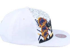 Golden State Warriors 90's Playa Jason Richardson White Snapback - Mitchell & Ness