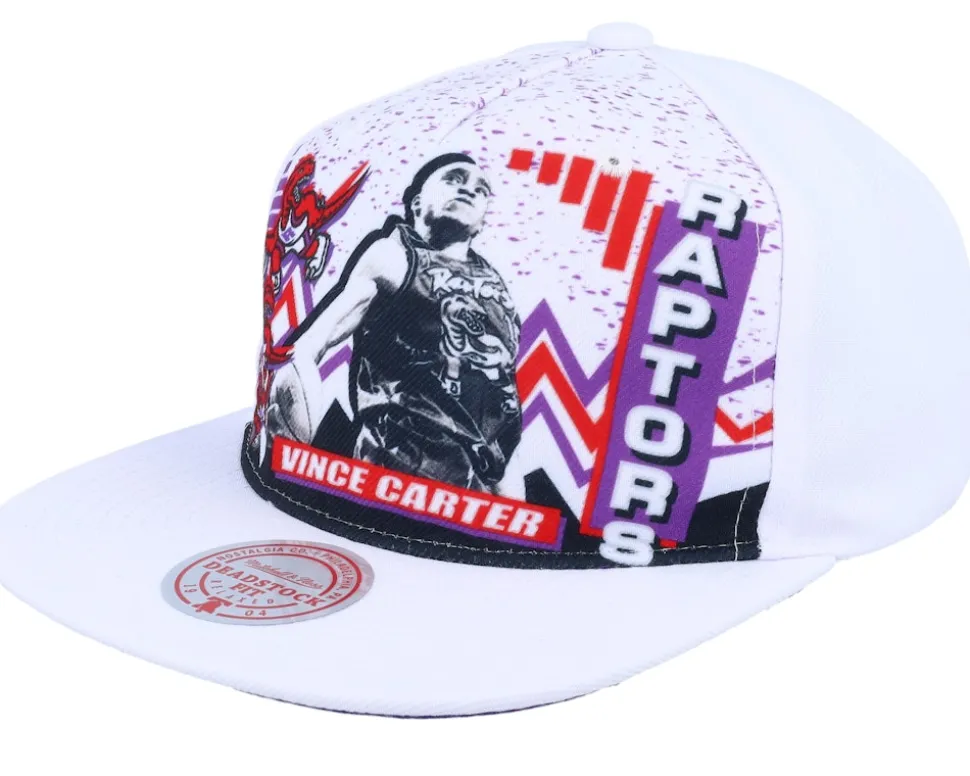 Golden State Warriors 90's Playa Jason Richardson White Snapback - Mitchell & Ness