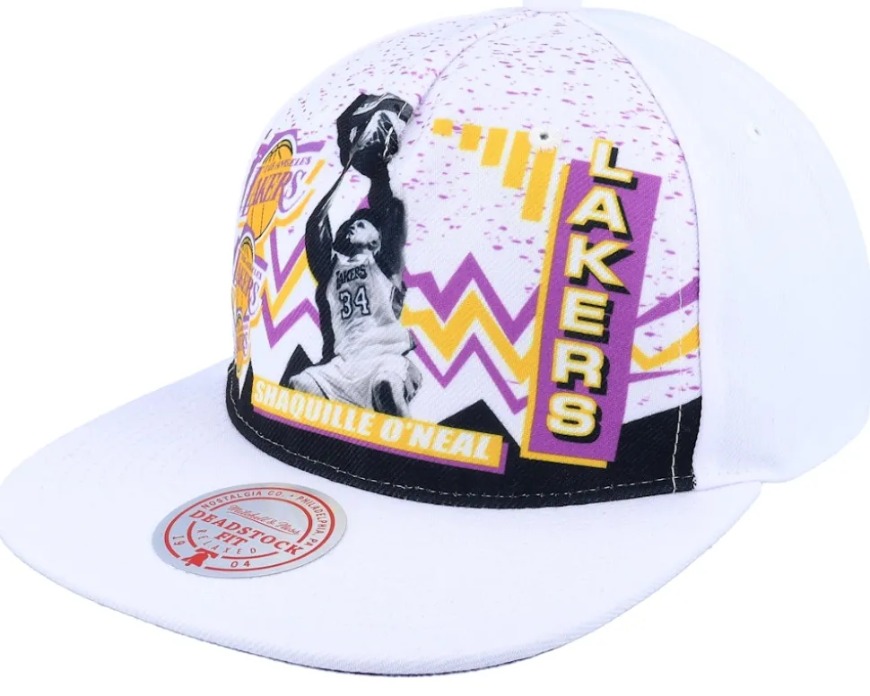 Golden State Warriors 90's Playa Jason Richardson White Snapback - Mitchell & Ness