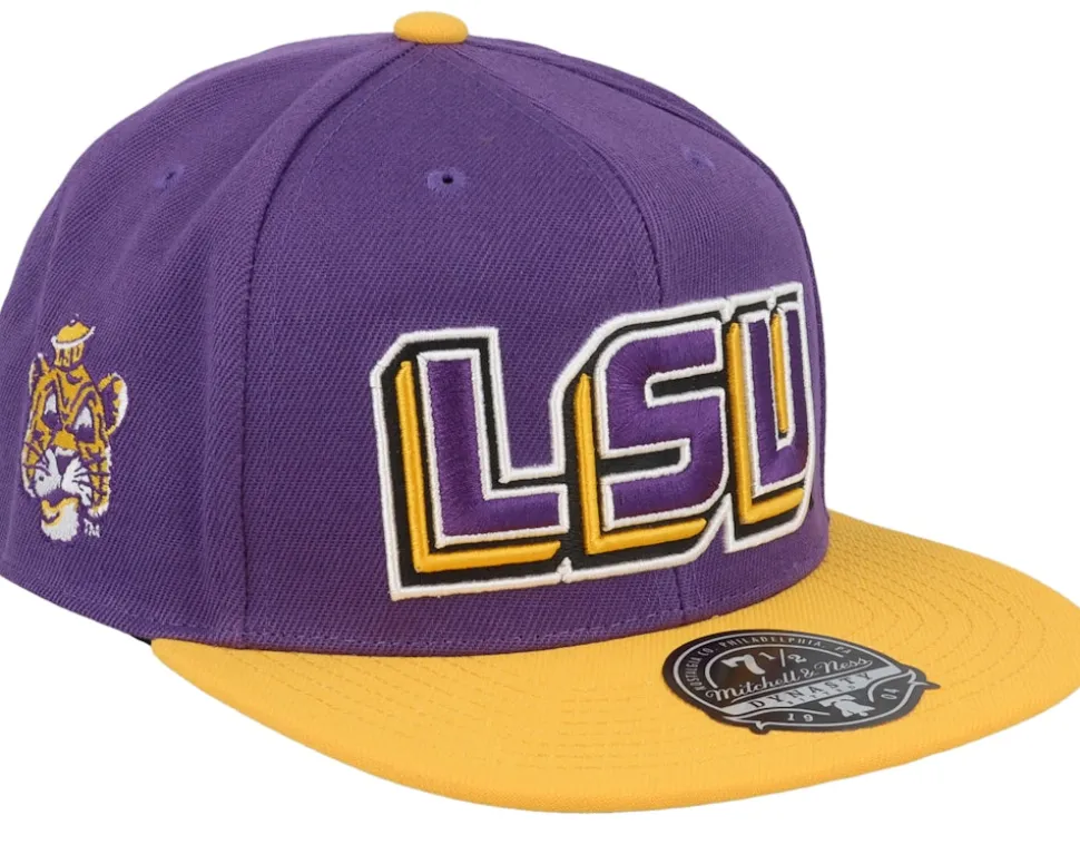 Golden State Warriors Side Core 2.0 Hwc Royal/Gold Snapback - Mitchell & Ness