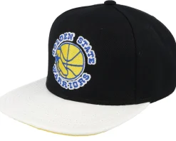 Golden State Warriors SSBSTS Hwc Black/White Snapback - Mitchell & Ness