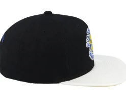 Golden State Warriors SSBSTS Hwc Black/White Snapback - Mitchell & Ness
