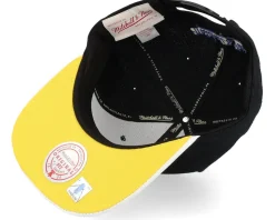 Golden State Warriors SSBSTS Hwc Black/White Snapback - Mitchell & Ness