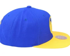 Golden State Warriors Team 2 Tone 2.0 Royal/Yellow Snapback - Mitchell & Ness