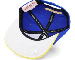 Golden State Warriors Team 2 Tone 2.0 Royal/Yellow Snapback - Mitchell & Ness