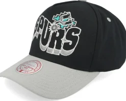 Golden State Warriors Wavy Pro Navy/Yellow A-frame Adjustable - Mitchell & Ness