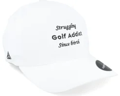 Golf Addict Cord White Delta Flexfit - Pins & Stripes