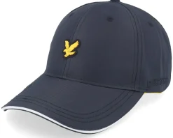 Golf Ballmarker Cap Jet Black Adjustable - Lyle & Scott