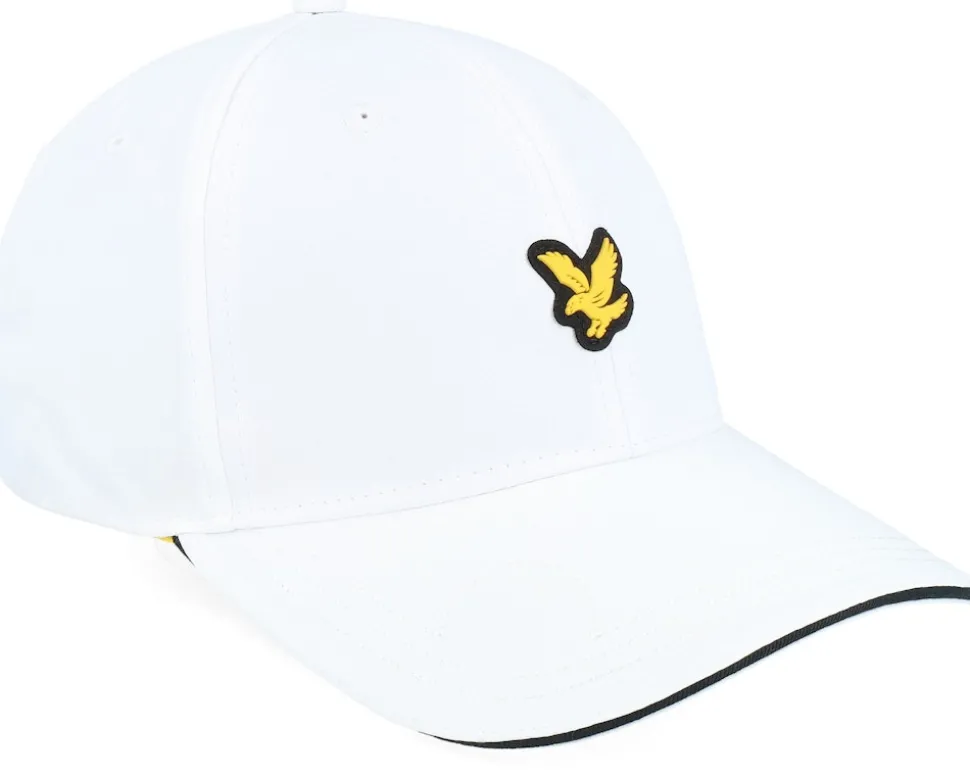 Golf Ballmarker Cap White Adjustable - Lyle & Scott