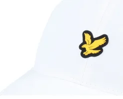 Golf Ballmarker Cap White Adjustable - Lyle & Scott