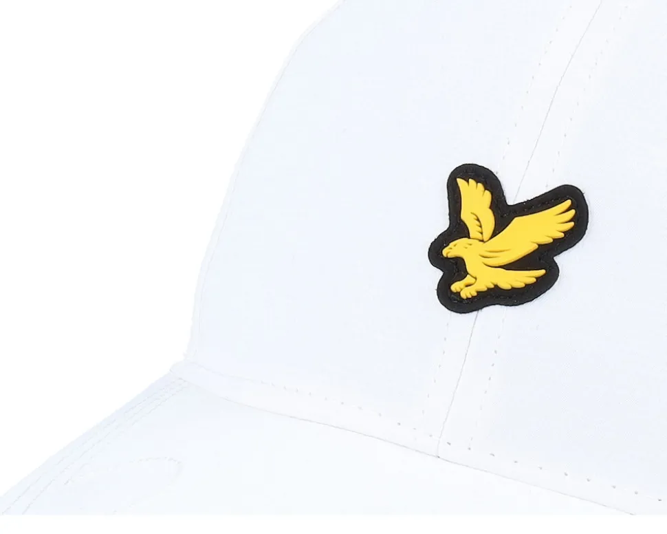 Golf Ballmarker Cap White Adjustable - Lyle & Scott