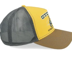 Golf Caddy Service Yellow/Brown/Black Trucker - Stetson
