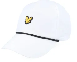 Golf Cap White Adjustable - Lyle & Scott