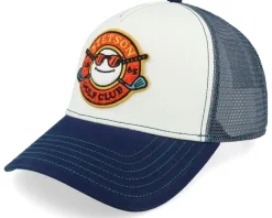 Golf Club Off White/Navy Trucker - Stetson