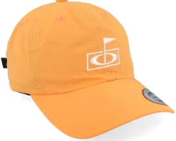 Golf Flag Hat Soft Orange Dad Cap - Oakley