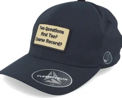 Golf Patch Logo Black Delta Flexfit - Pins & Stripes