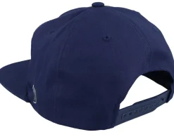 Golf Patch Logo Rope Navy Snapback - Pins & Stripes