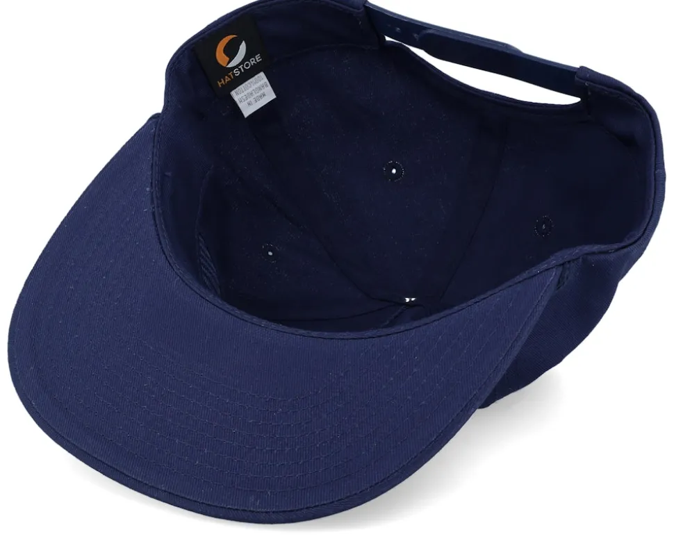 Golf Patch Logo Rope Navy Snapback - Pins & Stripes