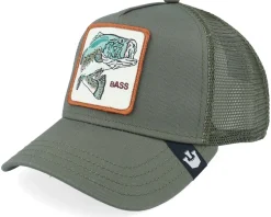 Gone Fishin Olive A-Frame Trucker - Goorin Bros.