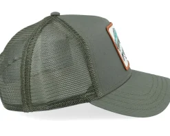 Gone Fishin Olive A-Frame Trucker - Goorin Bros.
