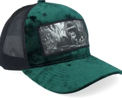 Gorilla Big Patch Velvet Green/Black Trucker - Calza Pennello