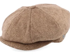 Gotham Newsboy Brown Flat Cap - Jaxon & James