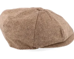 Gotham Newsboy Brown Flat Cap - Jaxon & James