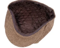 Gotham Newsboy Brown Flat Cap - Jaxon & James