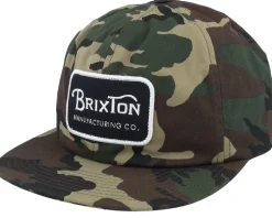 Grade Camo Snapback - Brixton