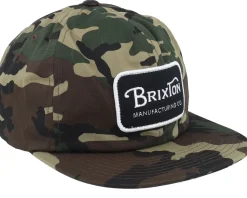 Grade Camo Snapback - Brixton