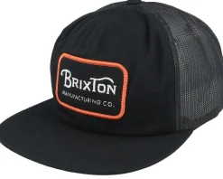 Grade Hat Black/Orange/White Trucker - Brixton