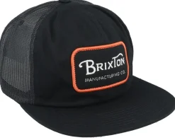 Grade Hat Black/Orange/White Trucker - Brixton