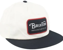 Grade Hp Off White/Black Snapback - Brixton