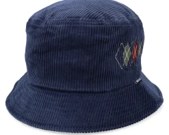 Gramercy Packable Hat Washed Navy Bucket - Brixton