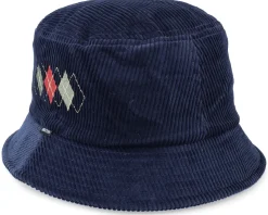 Gramercy Packable Hat Washed Navy Bucket - Brixton