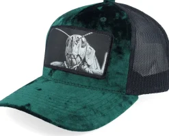 Grasshopper Big Patch White Velvet Trucker - Calza Pennello