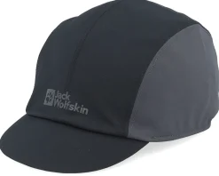 Gravex Cap Black Cycling Cap - Jack Wolfskin