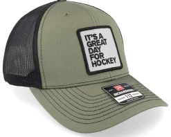 Great Day For Hockey Loden/Black Trucker - Iconic