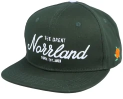 Great Norrland Cap Dark Olive/White Snapback - SQRTN