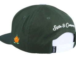 Great Norrland Cap Dark Olive/White Snapback - SQRTN