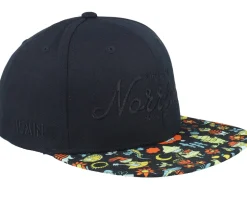 Great Norrland Cap Mumin Retro Black Snapback - SQRTN